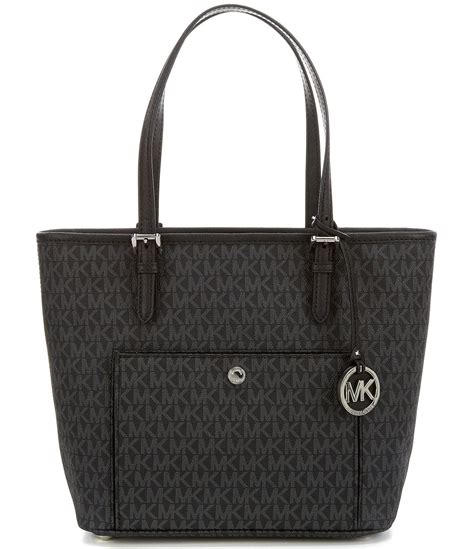 michael kors snap pocket leather tote|Michael Kors mini shoulder bag.